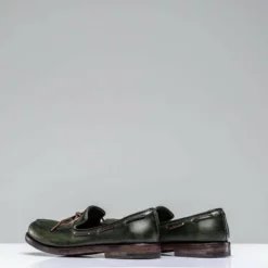 Cordovan Loafer In Green -Dune Shop alberto fasciani cordovan loafer in green mens shoes axels vail 29165753925821