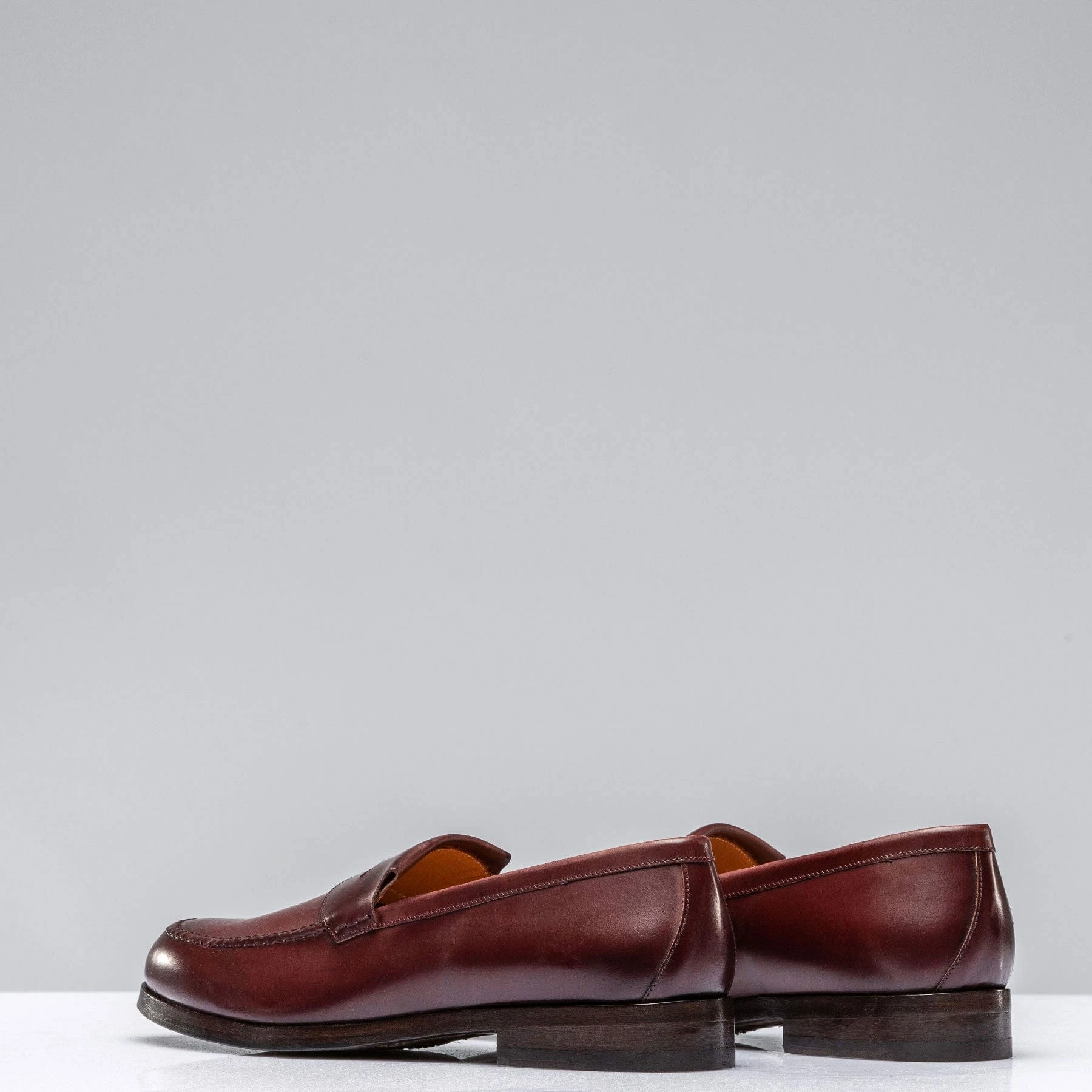 Lucro Loafer In Burgundy Antique 4 Lucro Loafer In Burgundy Antique - Image 4