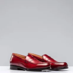Lucro Loafer In Cherry Antique -Dune Shop alberto fasciani lucro loafer in cherry antique mens shoes axels vail 38850686058730