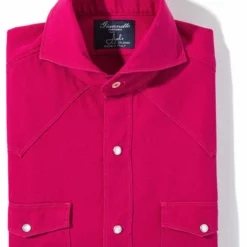 Lourmarin Denim Shirt In Fuchsia