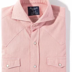 Lourmarin Denim Shirt In Pink