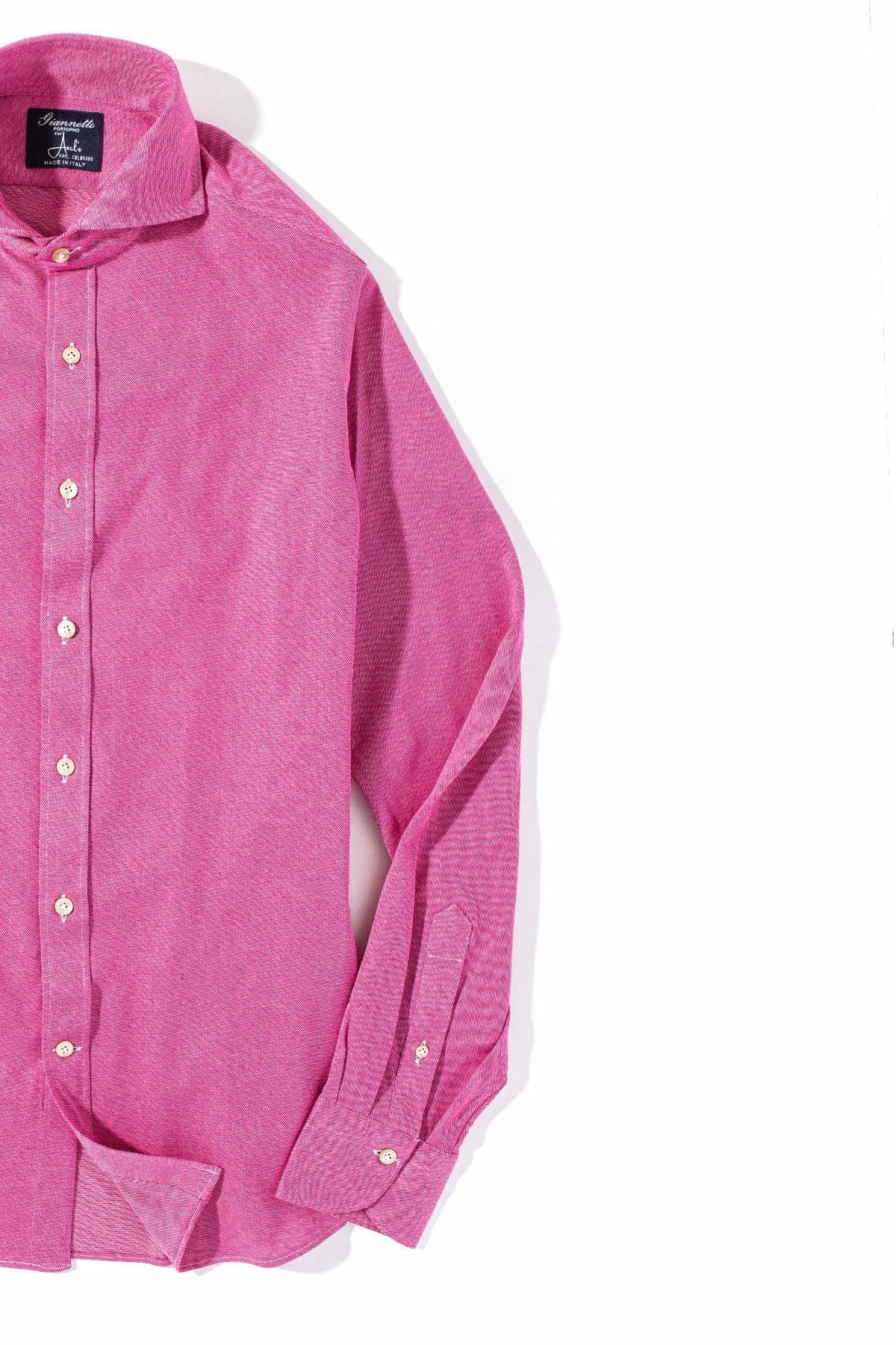Menerbes Jersey Shirt In Fuschia 2 Menerbes Jersey Shirt In Fuschia - Image 2