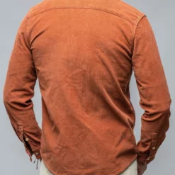 Brooks Corduroy Snap Shirt In Coccio 9 Brooks Corduroy Snap Shirt In Coccio -Dune Shop axels premium denim brooks corduroy snap shirt in coccio mens shirts axels vail 38114734244074