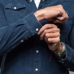 Brooks Corduroy Snap Shirt In Navy -Dune Shop axels premium denim brooks corduroy snap shirt in navy mens shirts axels vail 38114745319658