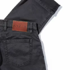 Flagstaff Performance Denim In Anthracite -Dune Shop axels premium denim flagstaff performance denim in anthracite mens pants 5 pocket axels vail 37775364391146