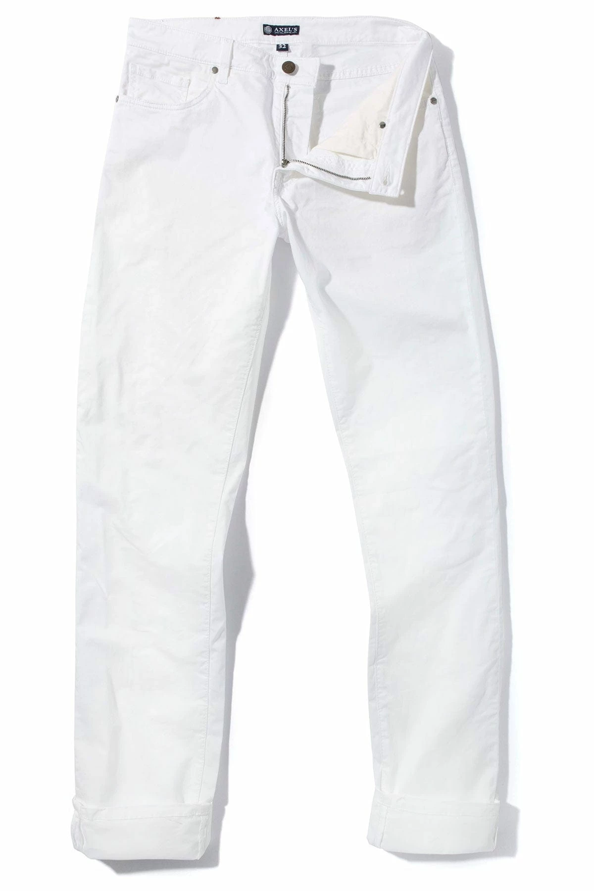 Flagstaff Performance Denim In Bianco 1 Flagstaff Performance Denim In Bianco