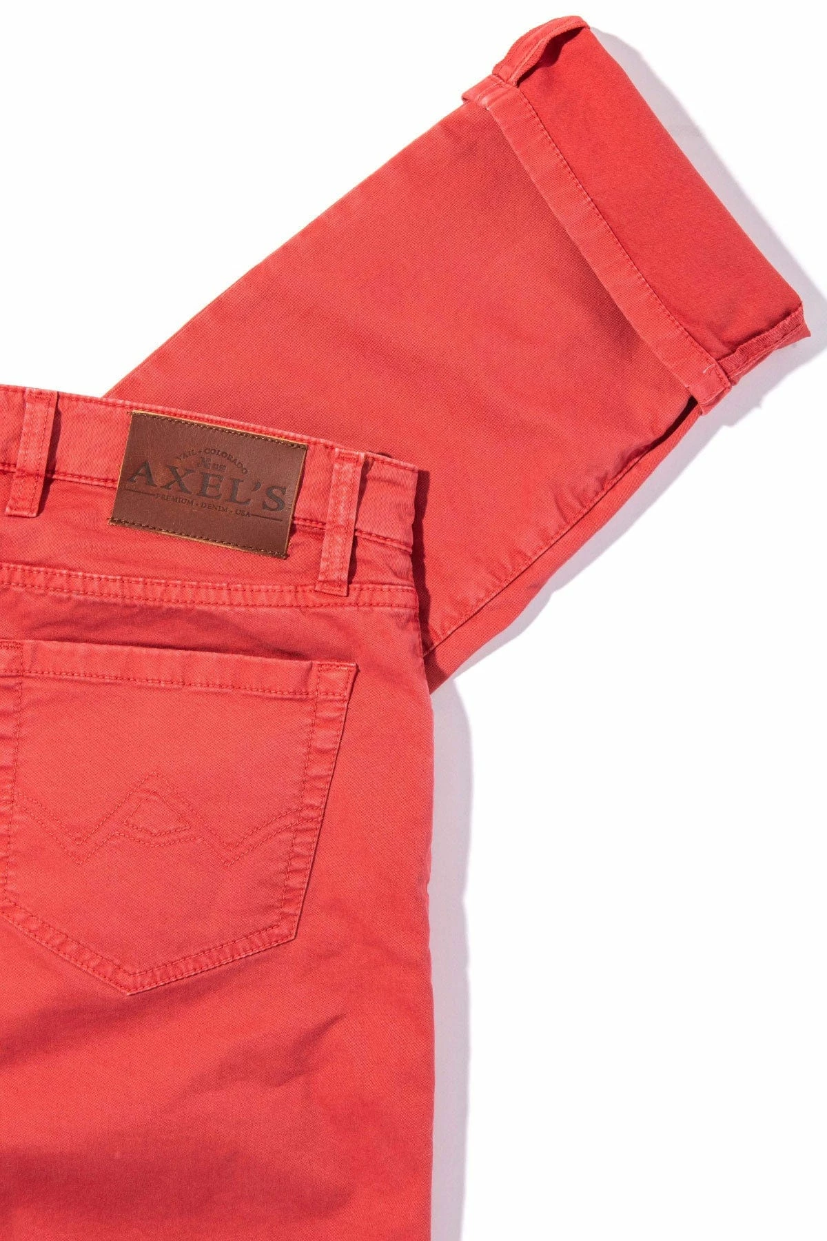 Flagstaff Performance Denim In Corallo 3 Flagstaff Performance Denim In Corallo - Image 3