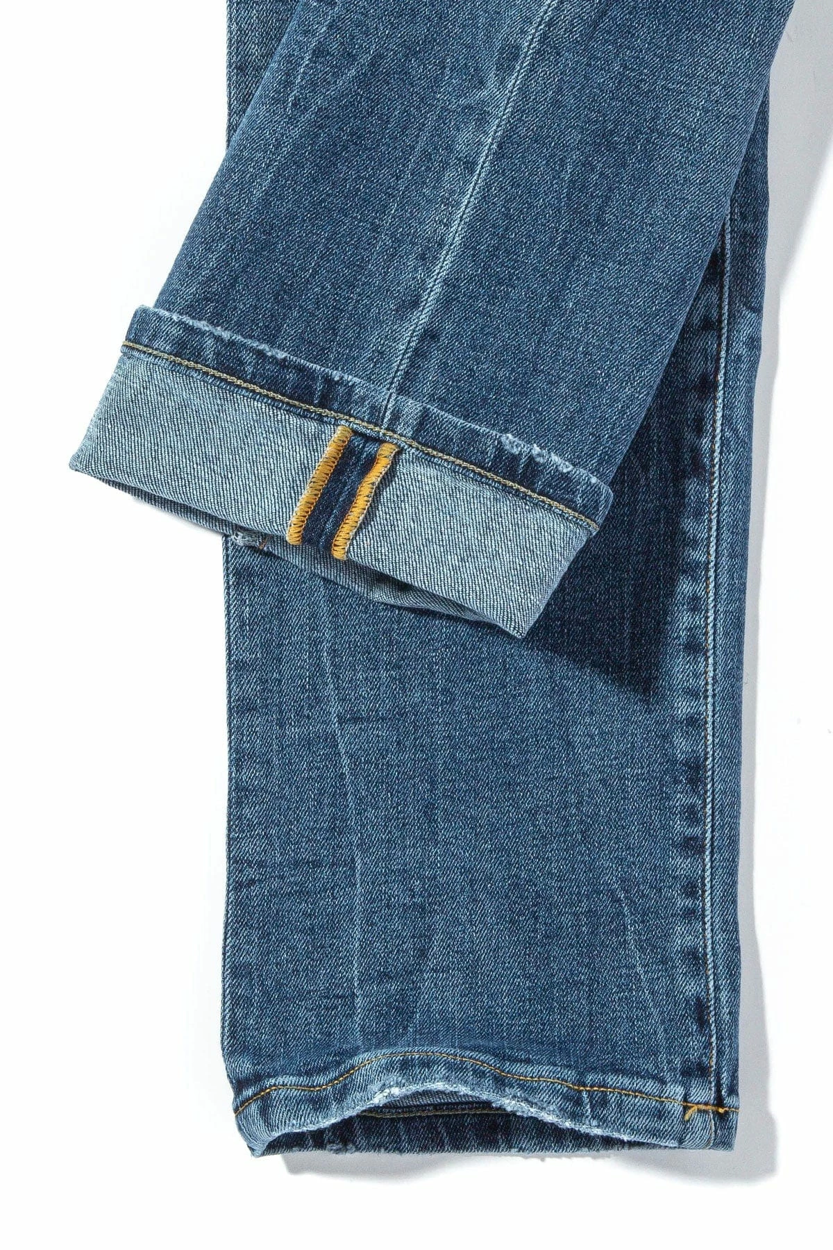 Kingman Denim In Mid Blue 2 Kingman Denim In Mid Blue - Image 2