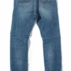 Kingman Denim In Mid Blue 6 Kingman Denim In Mid Blue -Dune Shop axels premium denim kingman denim with worn edges in mid blue mens pants 5 pocket axels vail 38990239760618 1