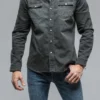 Ranger Denim Snap Shirt In Anthracite