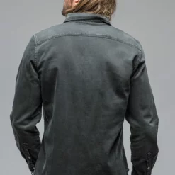 Ranger Denim Snap Shirt In Anthracite 7 Ranger Denim Snap Shirt In Anthracite -Dune Shop axels premium denim ranger denim snap shirt in anthracite mens shirts axels vail 38900966195434
