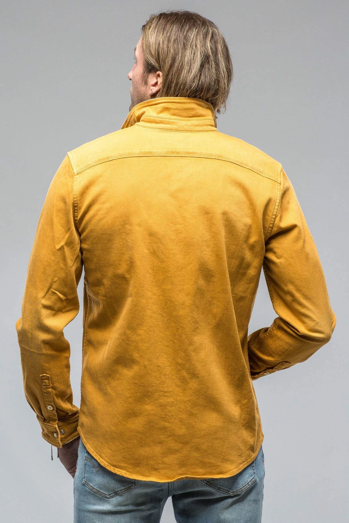 Ranger Denim Snap Shirt In Curcuma 3 Ranger Denim Snap Shirt In Curcuma - Image 3