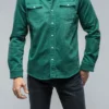 Ranger Denim Snap Shirt In Green