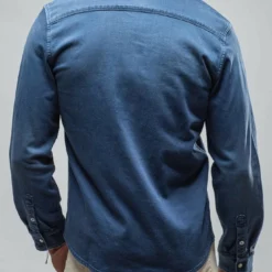 Ranger Denim Snap Shirt In Indaco 10 Ranger Denim Snap Shirt In Indaco -Dune Shop axels premium denim ranger denim snap shirt in indaco mens shirts axels vail 29921440956605