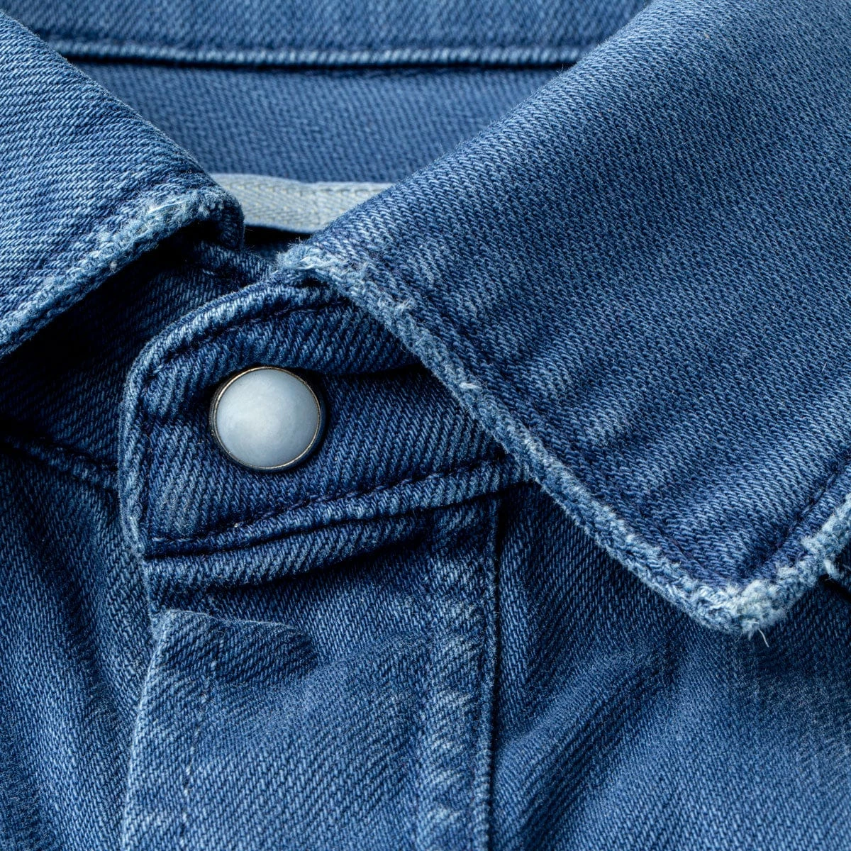 Ranger Denim Snap Shirt In Indaco 6 Ranger Denim Snap Shirt In Indaco - Image 6