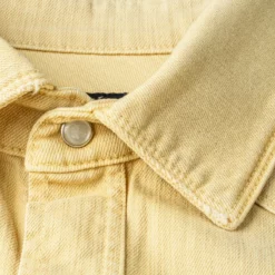 Ranger Denim Snap Shirt In Limone 14 Ranger Denim Snap Shirt In Limone -Dune Shop axels premium denim ranger denim snap shirt in limone mens shirts axels vail 37694992580842