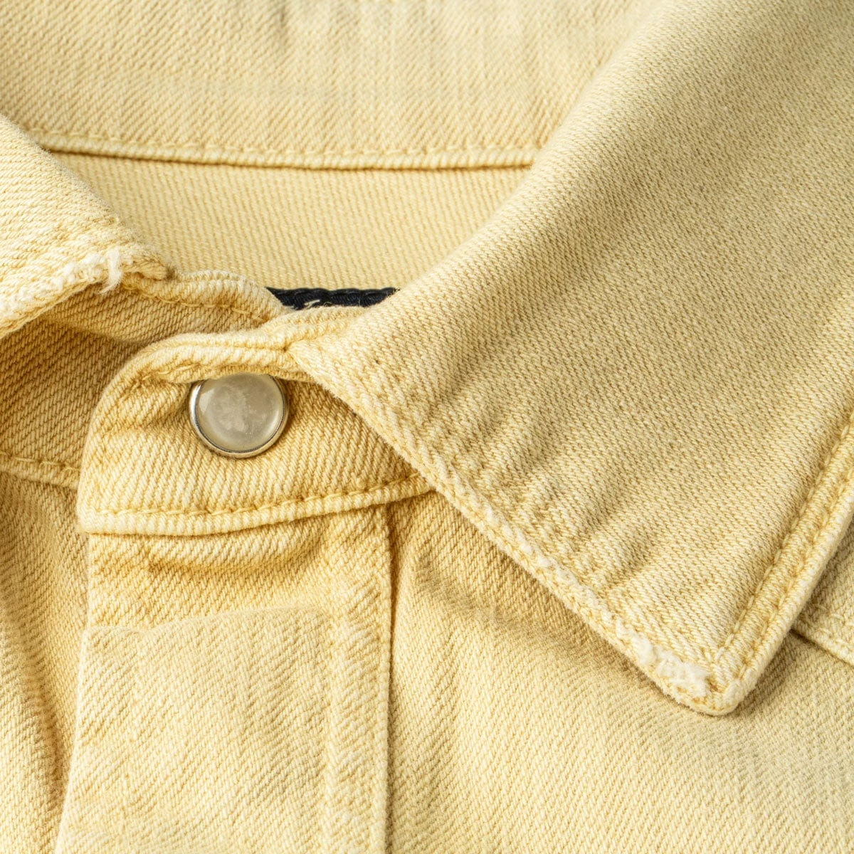 Ranger Denim Snap Shirt In Limone 6 Ranger Denim Snap Shirt In Limone - Image 6