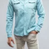 Ranger Denim Snap Shirt In Pervinka
