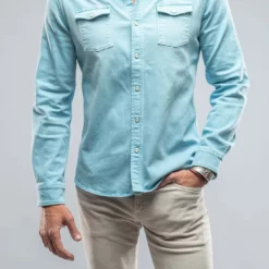 Ranger Denim Snap Shirt In Pervinka