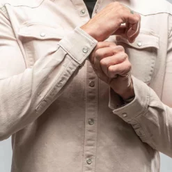 Ranger Denim Snap Shirt In Sabbia Chiara 8 Ranger Denim Snap Shirt In Sabbia Chiara -Dune Shop axels premium denim ranger denim snap shirt in sabbia chiara mens shirts axels vail 29186328264893