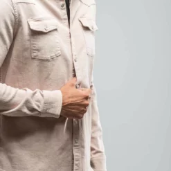 Ranger Denim Snap Shirt In Sabbia Chiara 9 Ranger Denim Snap Shirt In Sabbia Chiara -Dune Shop axels premium denim ranger denim snap shirt in sabbia chiara mens shirts axels vail 29186351202493