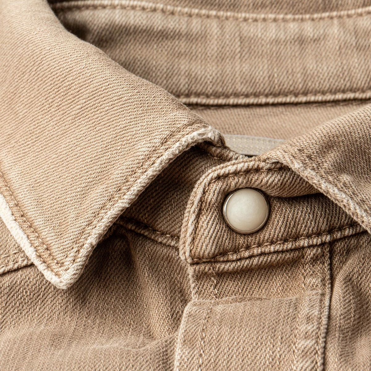 Ranger Denim Snap Shirt In Tortora 5 Ranger Denim Snap Shirt In Tortora - Image 5