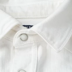 Ranger Denim Snap Shirt In White 11 Ranger Denim Snap Shirt In White -Dune Shop axels premium denim ranger denim snap shirt in white mens shirts axels vail 37694958764266