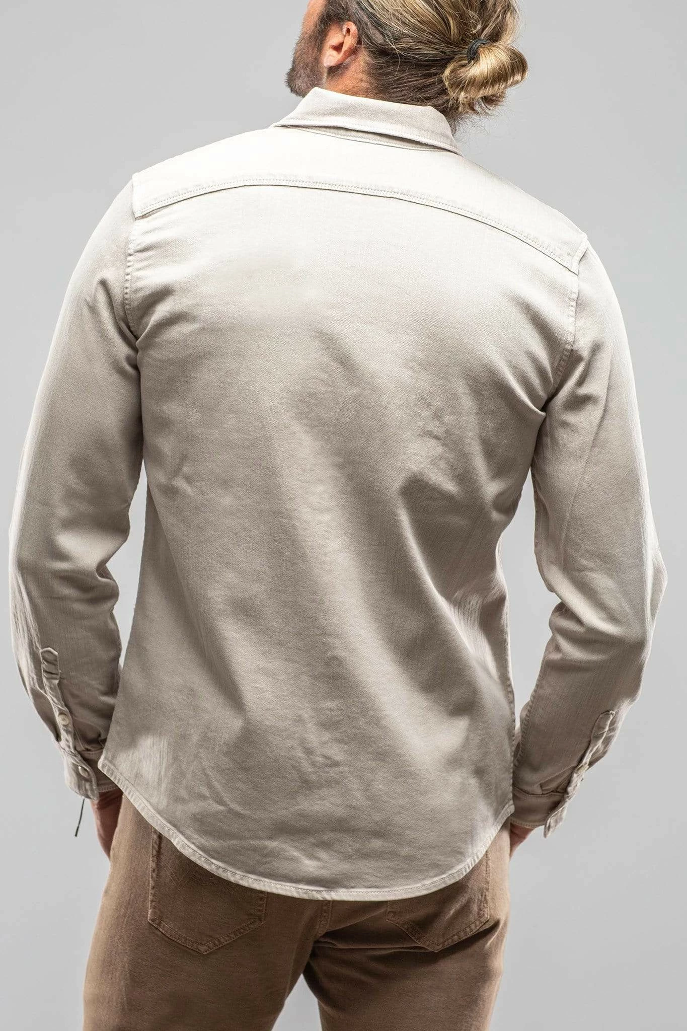 Ranger Denim Snap Shirt In Sasso 3 Ranger Denim Snap Shirt In Sasso - Image 3