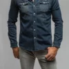 Roper Western Snap Shirt In Anthracite