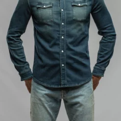 Roper Western Snap Shirt In Cactus