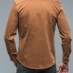 Roper Western Snap Shirt In Stoned Ruggine 6 Roper Western Snap Shirt In Stoned Ruggine -Dune Shop axels premium denim roper western snap shirt in stoned ruggine mens shirts axels vail 28219616231613