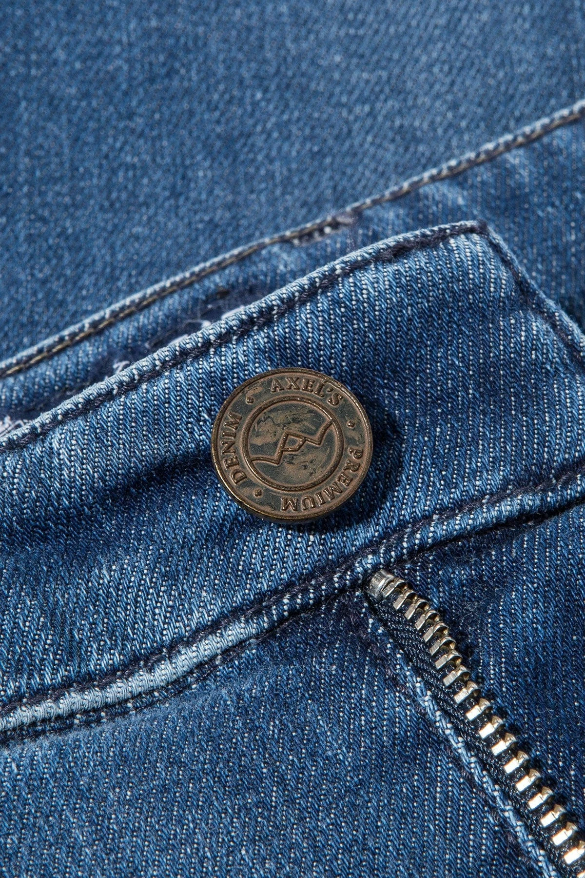 Sedona Denim In Mid Dark Blue 4 Sedona Denim In Mid Dark Blue - Image 4