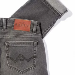 Sedona Denim In Mid Grey -Dune Shop axels premium denim sedona denim in mid grey mens pants 5 pocket axels vail 38590146019562