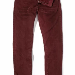 Silverton Colored Denim In Bordeaux