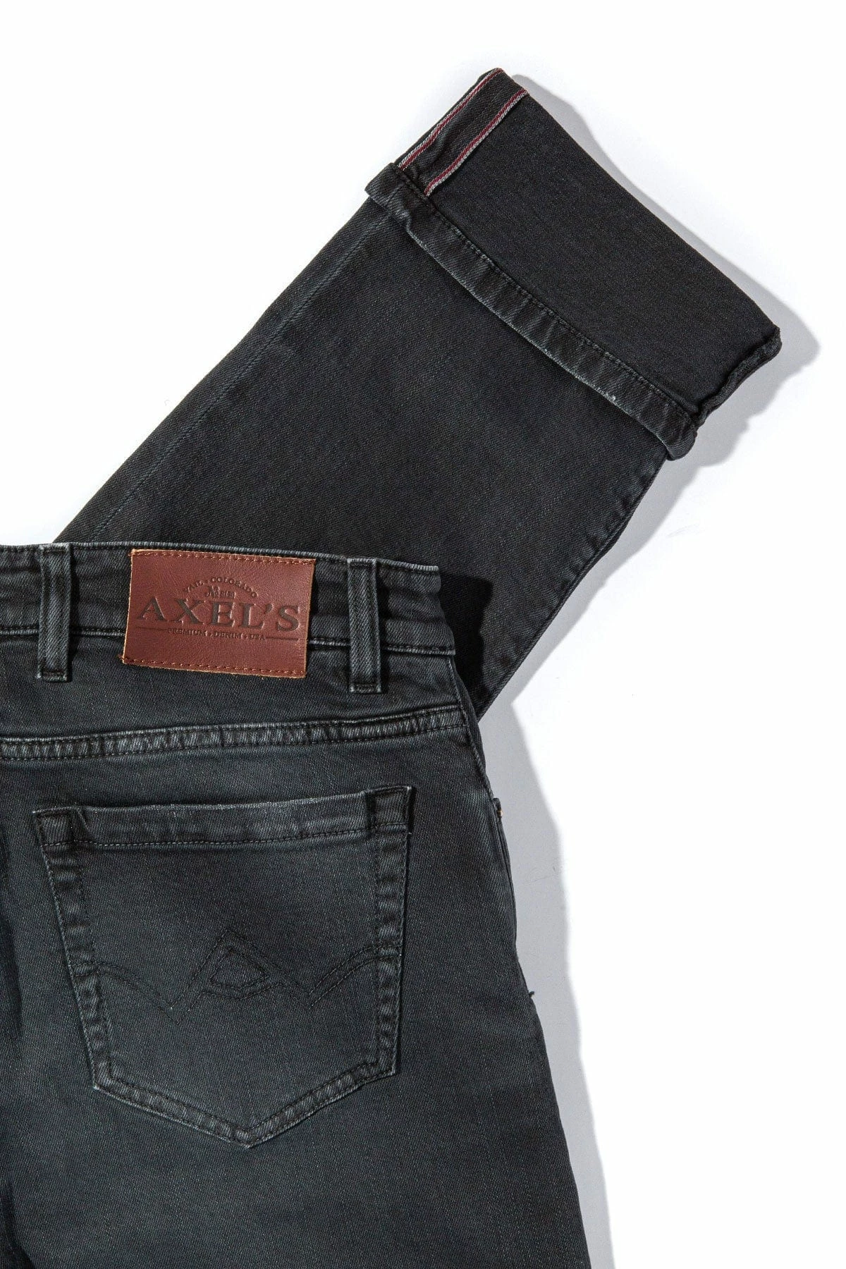 Tucson Selvedge Denim In Anthracite 3 Tucson Selvedge Denim In Anthracite - Image 3