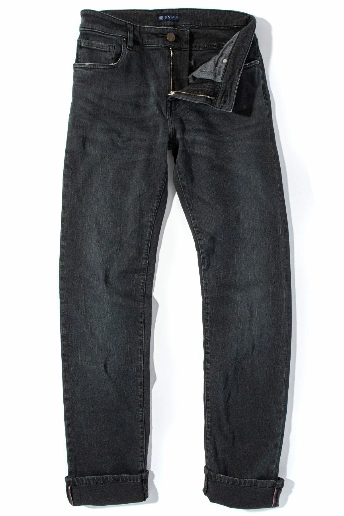 Tucson Selvedge Denim In Anthracite 1 Tucson Selvedge Denim In Anthracite