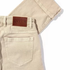 Tucson Selvedge Denim In Ecru 6 Tucson Selvedge Denim In Ecru -Dune Shop axels premium denim tucson selvedge denim in ecru mens pants 5 pocket axels vail 38609823957226