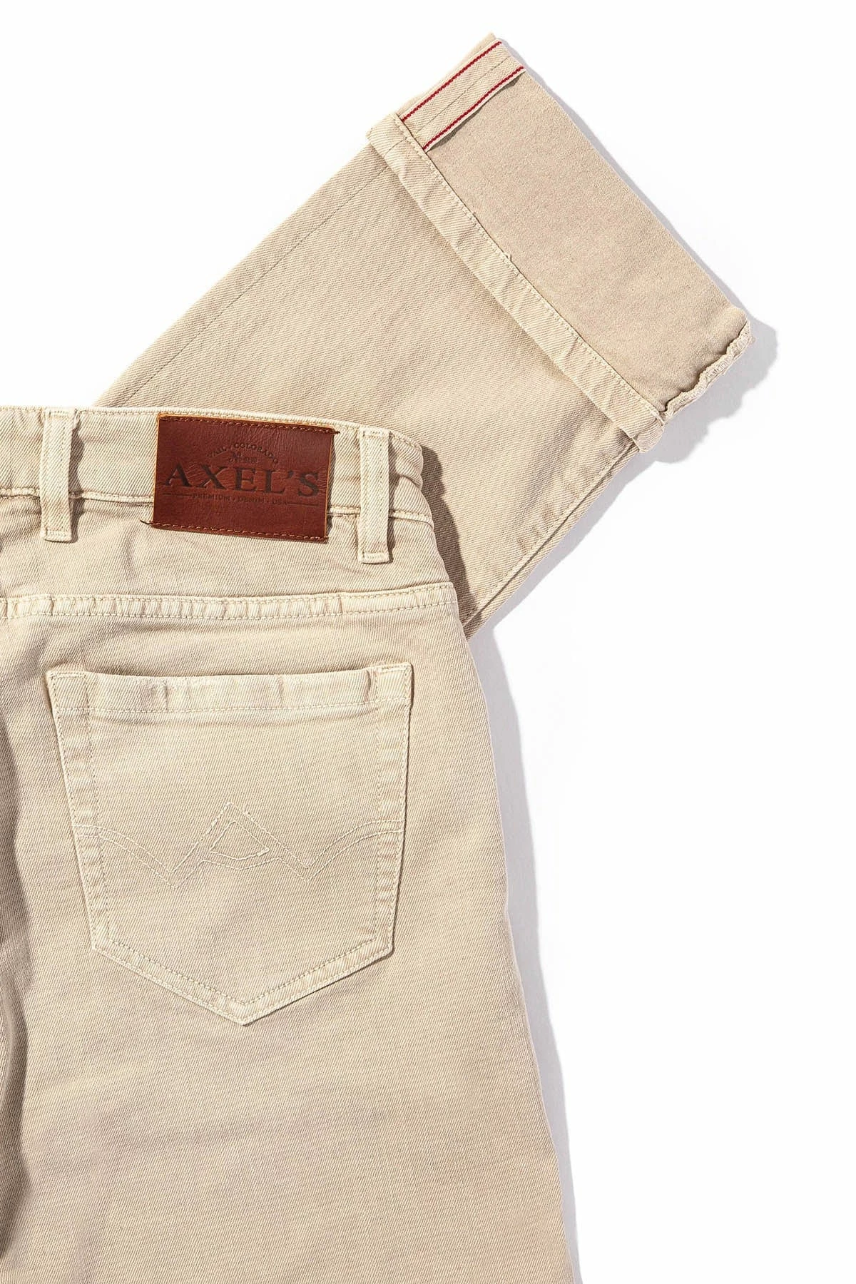 Tucson Selvedge Denim In Ecru 3 Tucson Selvedge Denim In Ecru - Image 3