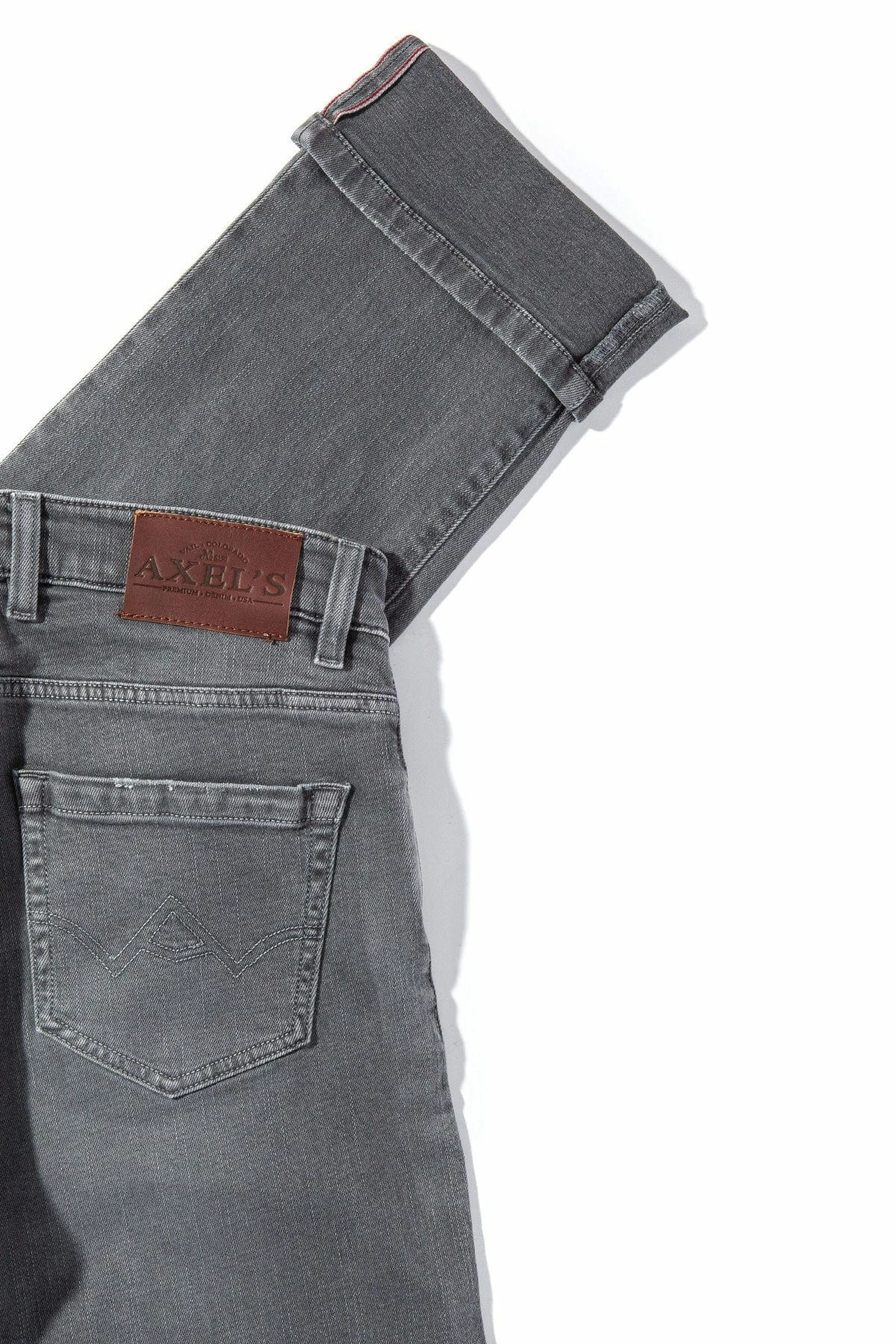 Tucson Selvedge Denim In Grigio 3 Tucson Selvedge Denim In Grigio - Image 3