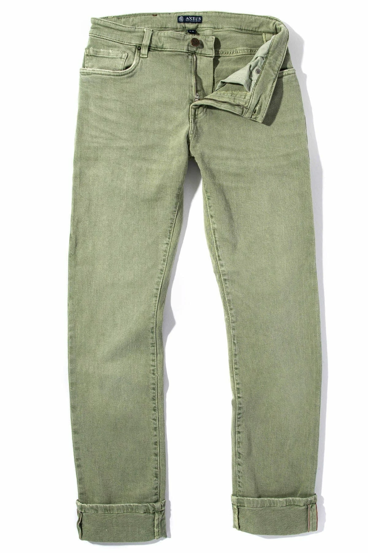 Tucson Selvedge Denim In Menta 1 Tucson Selvedge Denim In Menta