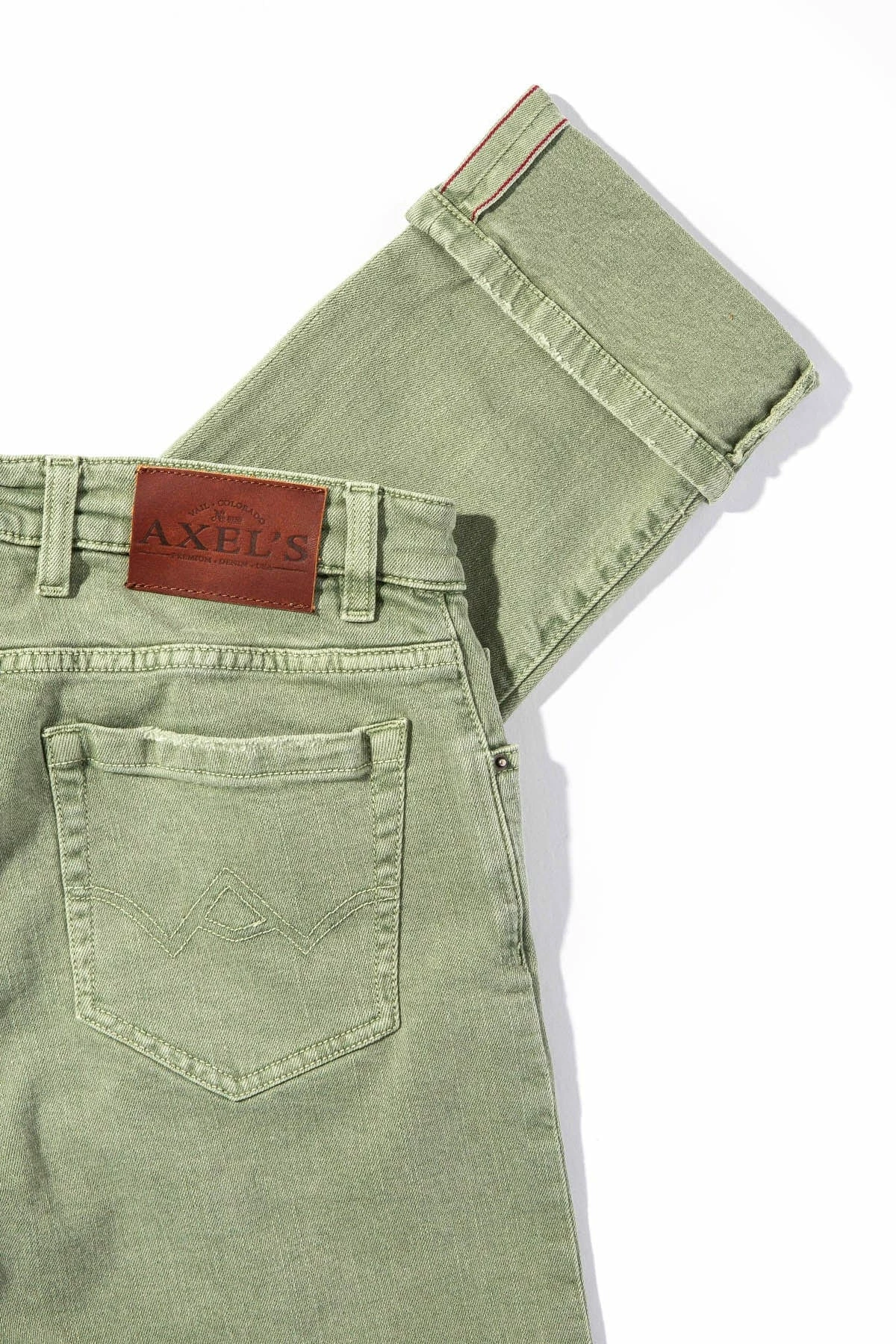 Tucson Selvedge Denim In Menta 3 Tucson Selvedge Denim In Menta - Image 3