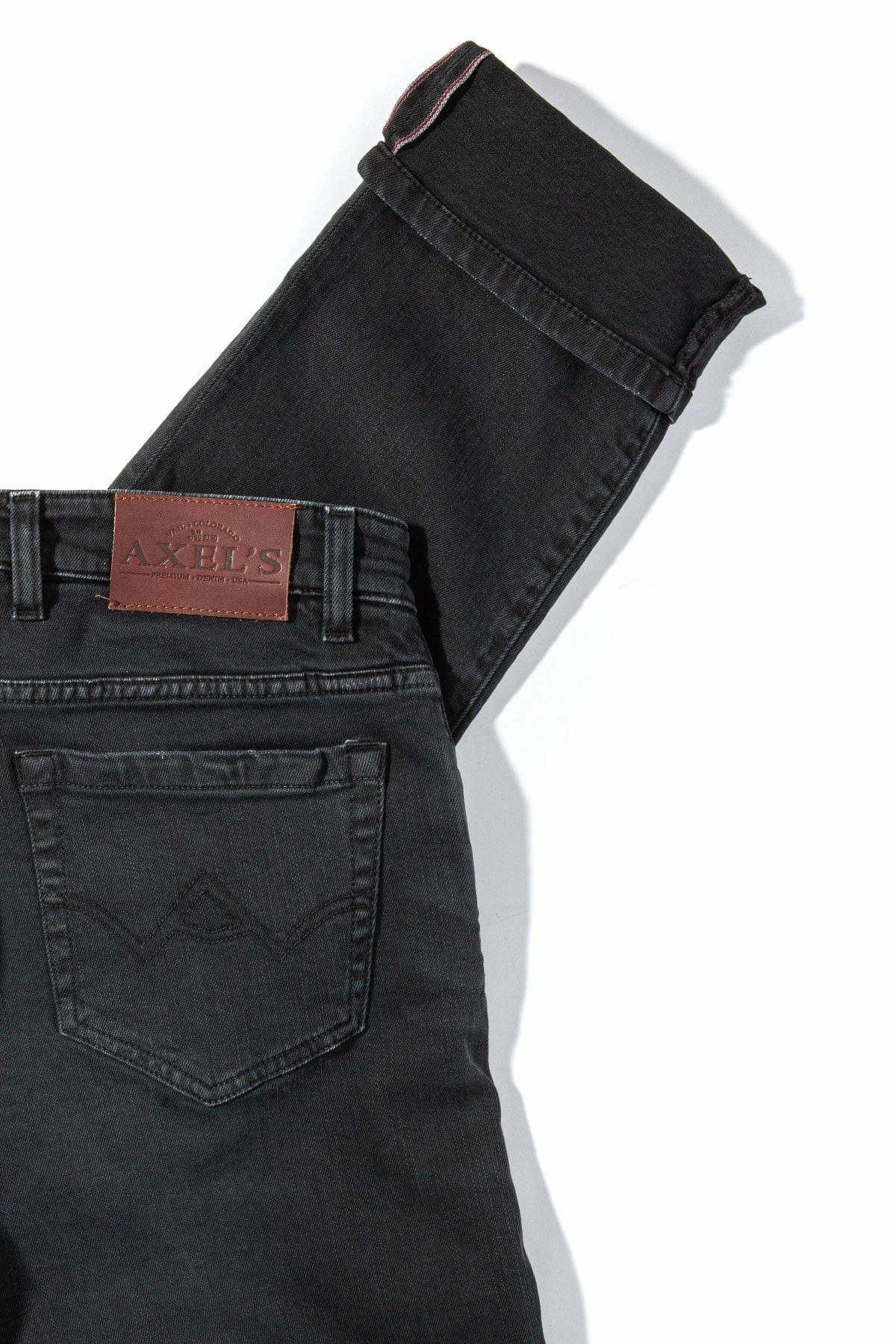 Tucson Selvedge Denim In Nero 3 Tucson Selvedge Denim In Nero - Image 3