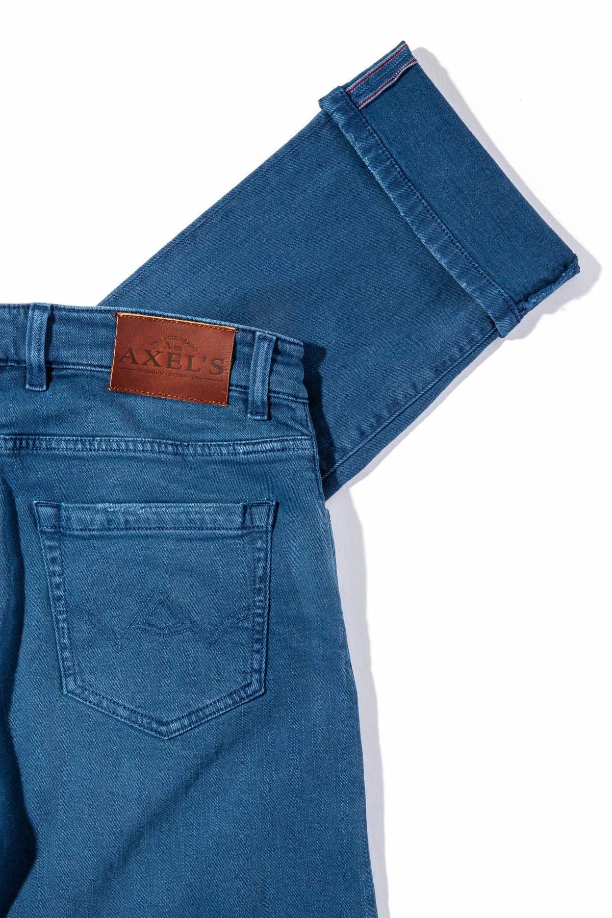 Tucson Selvedge Denim In Olympic Blue 3 Tucson Selvedge Denim In Olympic Blue - Image 3