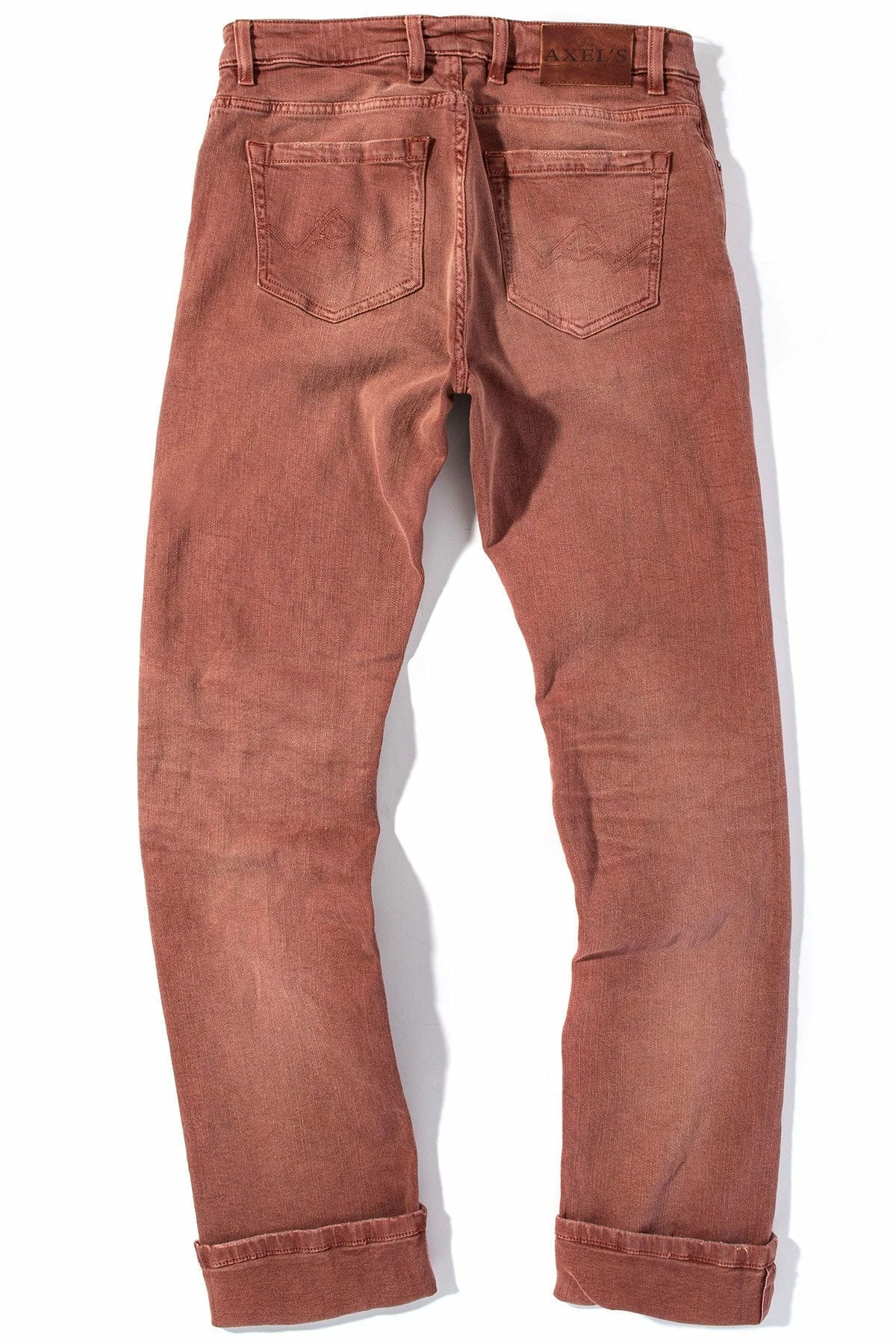 Tucson Selvedge Denim In Terracotta 4 Tucson Selvedge Denim In Terracotta - Image 4