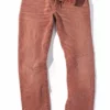 Tucson Selvedge Denim In Terracotta
