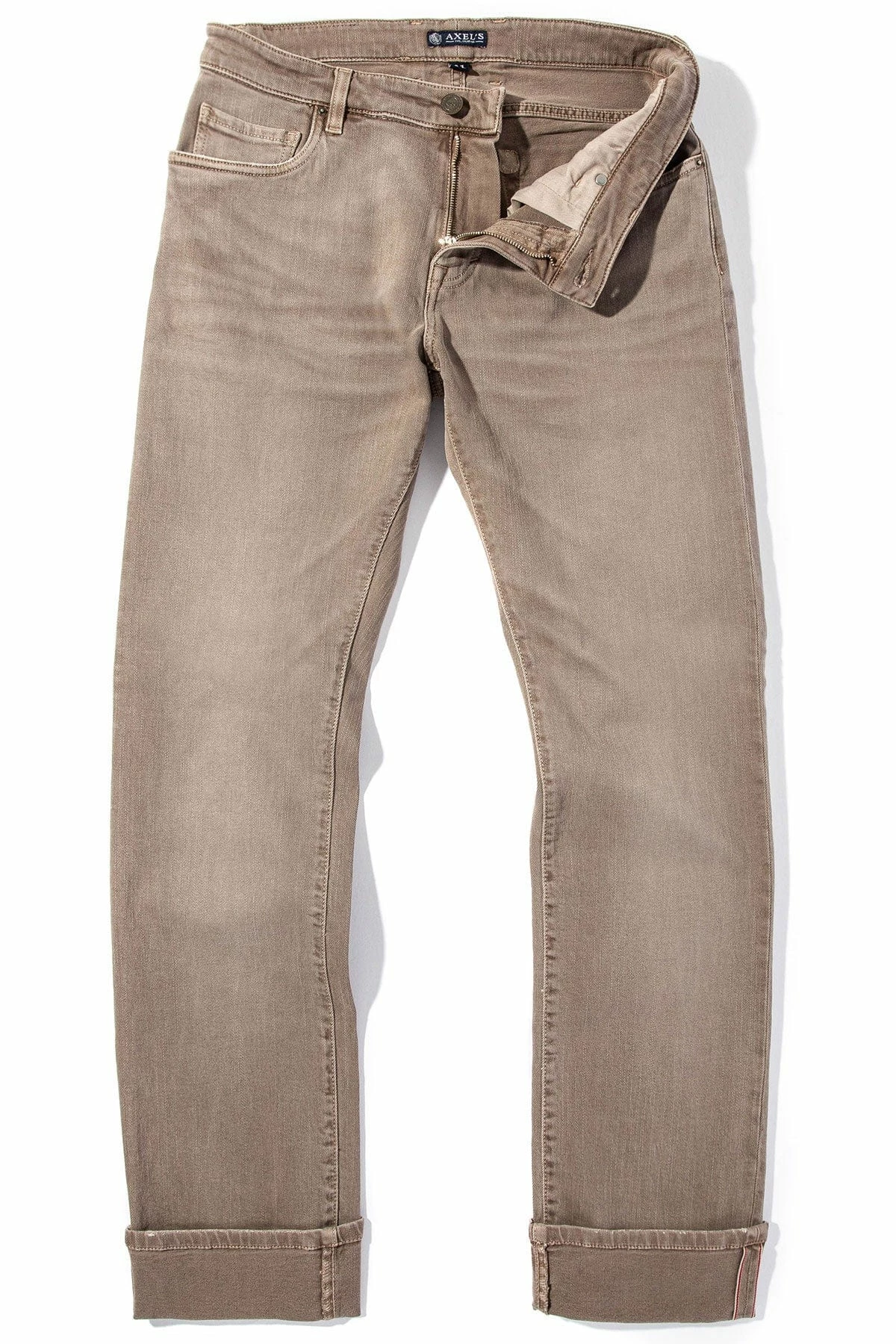 Tucson Selvedge Denim In Tortora 1 Tucson Selvedge Denim In Tortora