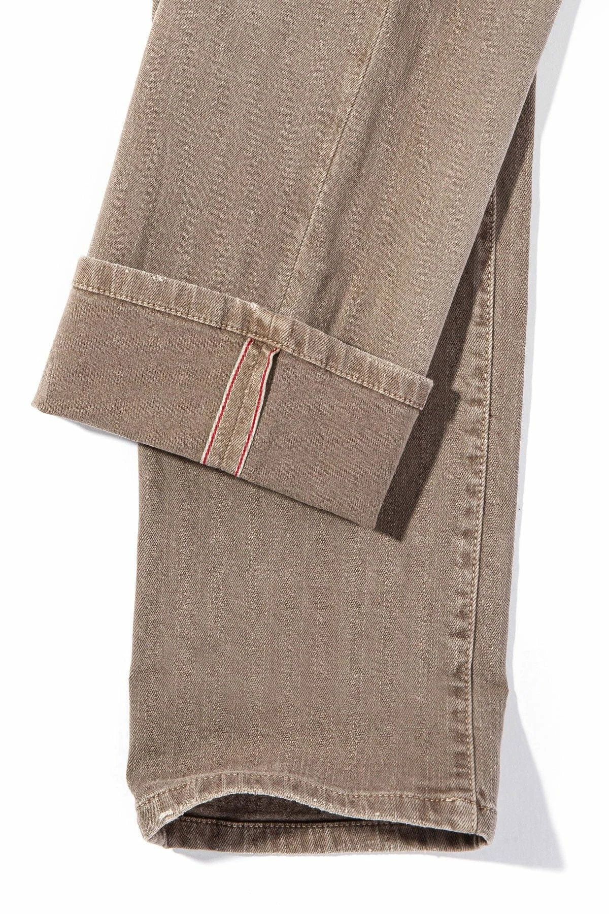 Tucson Selvedge Denim In Tortora 2 Tucson Selvedge Denim In Tortora - Image 2