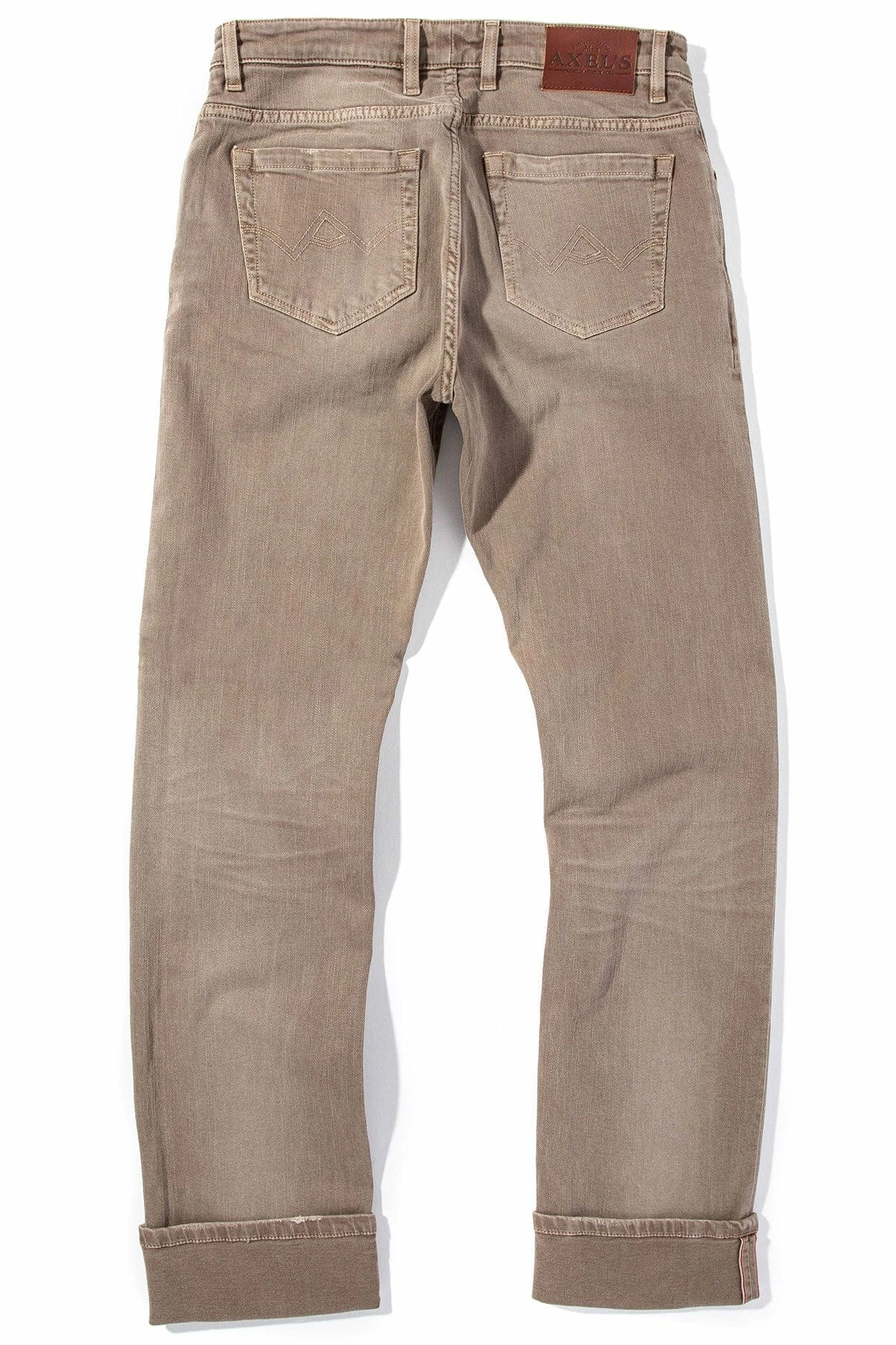 Tucson Selvedge Denim In Tortora 4 Tucson Selvedge Denim In Tortora - Image 4