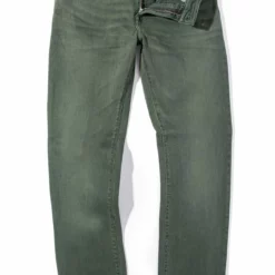 Tucson Selvedge Denim In Verde Loden
