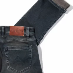 Waylon Over-Dyed Stretch Denim In Anthracite -Dune Shop axels premium denim waylon over dyed stretch denim in anthracite mens pants 5 pocket axels vail 39059160334570